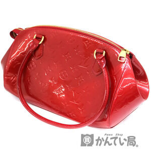Louis Vuitton Sherwood Monogram Vernis Poe dAmour Red Handbag